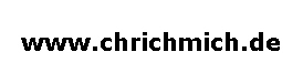 www.chrichmich.de planen-bauen-gestalten